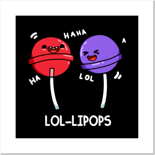 Lol-lipop Cute Lollipop Pun Posters and Art